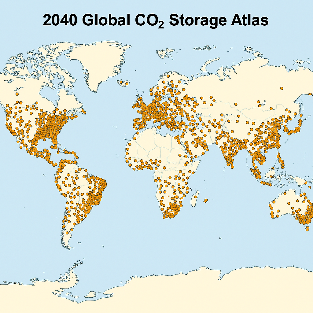 2040 Global CO₂ Storage Atlas